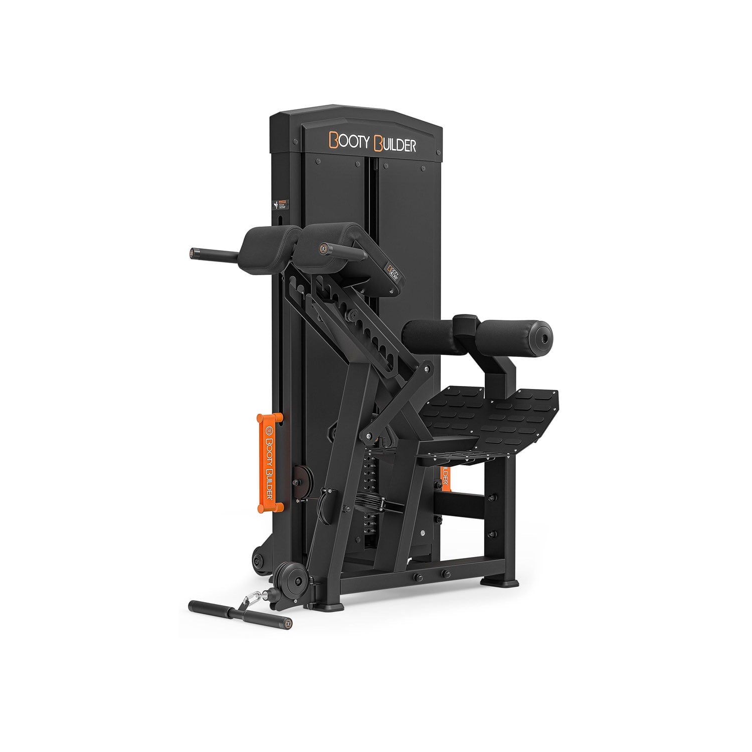 Booty Builder Extensión Lumbar Selectorizada en uso — Booty Builder